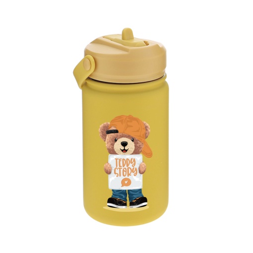 Garrafa Térmica com Adaptador Lovely Teddy Story Child 330ml