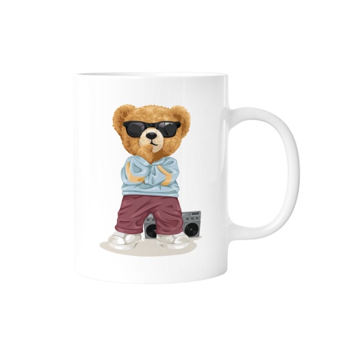 Caneca Lovely Teddy Story Hip Bear 350ml