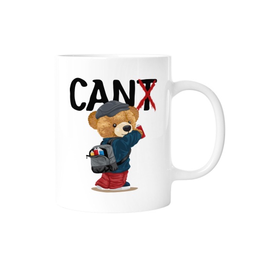 Caneca Lovely Teddy Story Can 350ml