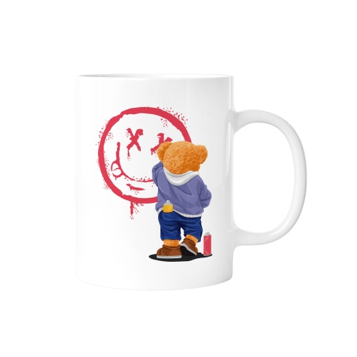 Caneca Lovely Teddy Story Fresh Paint 350ml