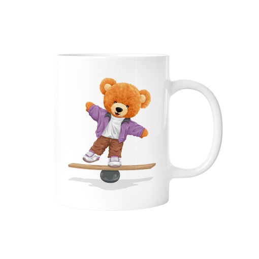 Caneca Lovely Teddy Story Balance Bear 350ml