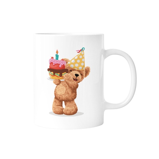 Caneca Lovely Teddy Story HAPPY Bearday 350ml
