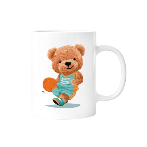 Caneca Lovely Teddy Story Basketball 350ml