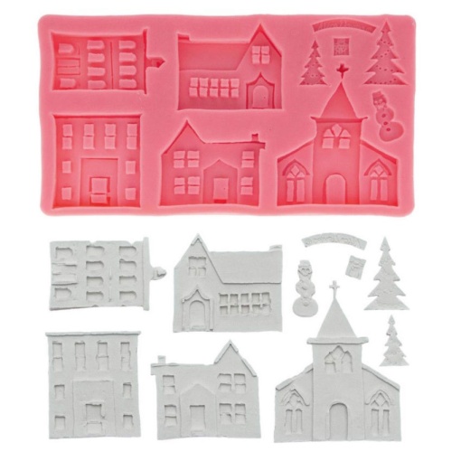 Molde de silicone casa STAFIL