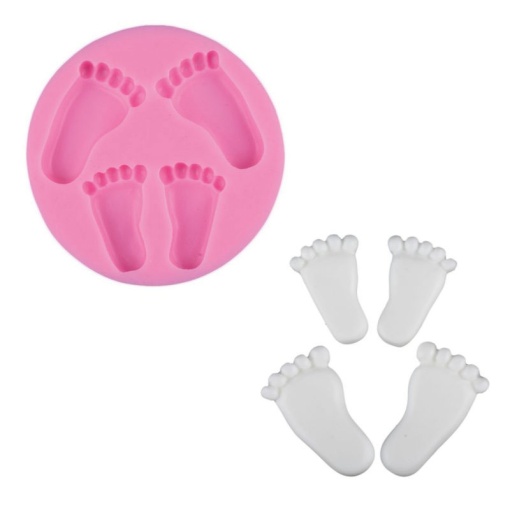 Molde de silicone pezinhos STAFIL