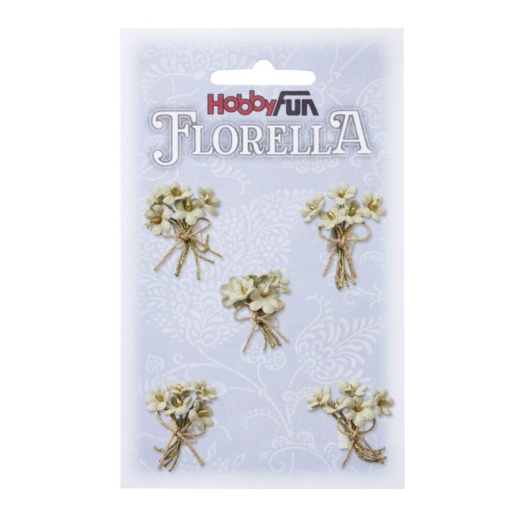 Flor de Papel 3cm verde Hobby Fun Florella