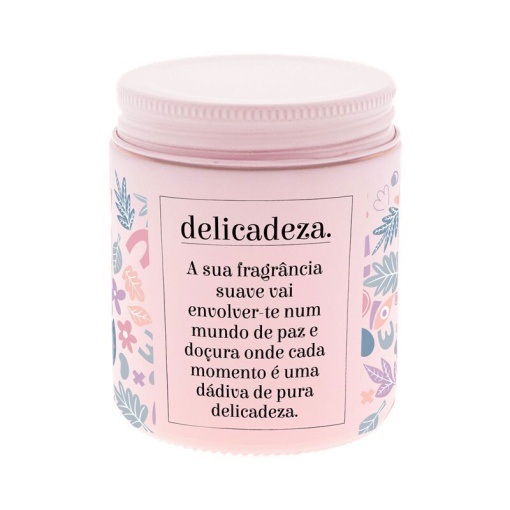 Vela Aromática AROMAME Aura "Delicadeza" Rosa 160g