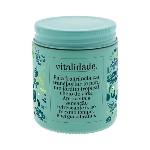 Vela Aromática AROMAME Aura "Vitalidade" Verde 160g