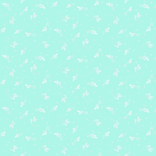 Tecido MAKOWER Revival Sprig Teal 1x1,12m