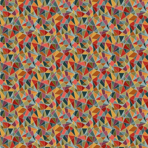 Tecido MAKOWER Revival Mosaic Multi CC 1x1,12m
