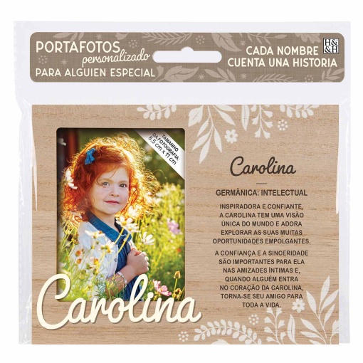 Moldura de madeira "Carolina" 18x14cm
