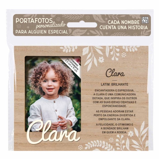 Moldura de madeira "Clara" 18x14cm