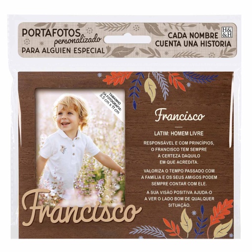 Moldura de madeira "Francisco" 18x14cm