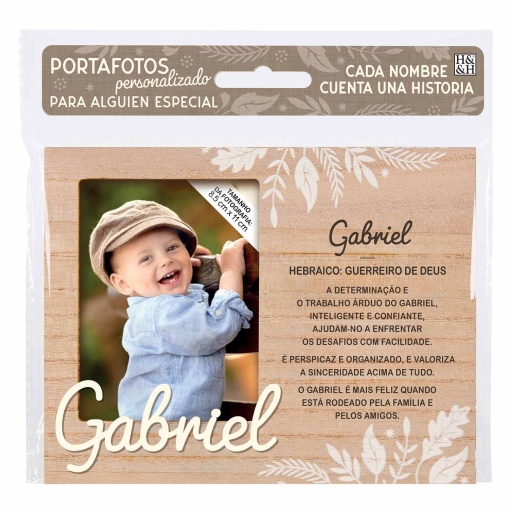 Moldura de madeira "Gabriel" 18x14cm