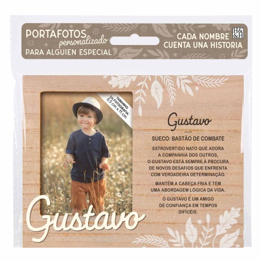 Moldura de madeira "Gustavo" 18x14cm