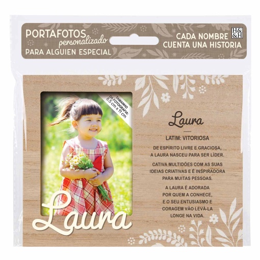 Moldura de madeira "Laura" 18x14cm