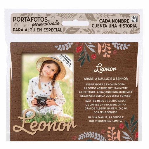 Moldura de madeira "Leonor" 18x14cm