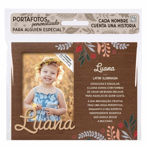 Moldura de madeira "Luana" 18x14cm