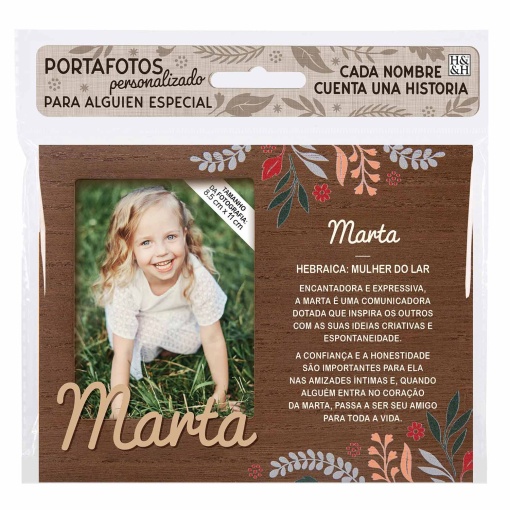Moldura de madeira "Marta" 18x14cm