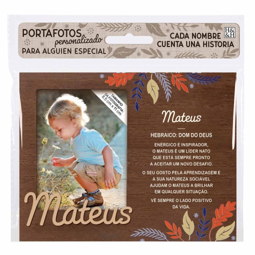 Moldura de madeira "Mateus" 18x14cm