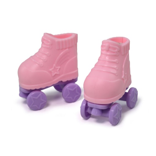 Patins para Amigurumi Rosa (2 unidades) 5x2,8cm CÍRCULO