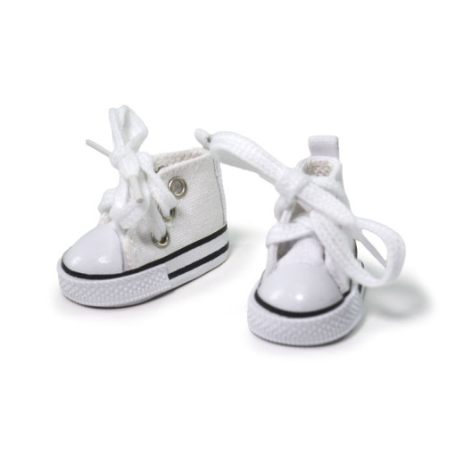 Sapatilhas para Amigurumi Branco (2 unidades) 5x2,5cm CÍRCULO