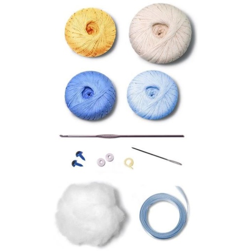 Kit de crochet CÍRCULO Amigurumi bailarinas - Vitória 1