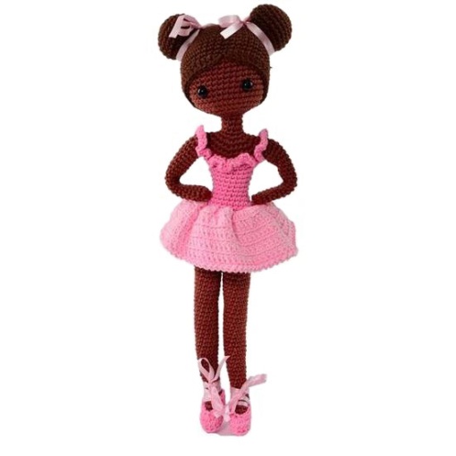 Kit de crochet CÍRCULO Amigurumi bailarinas - Kesia 4