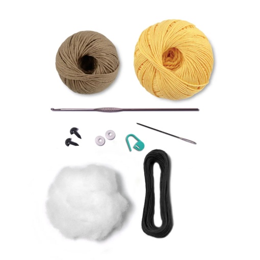Kit de crochet CÍRCULO Amigurumi safari - girafa 4