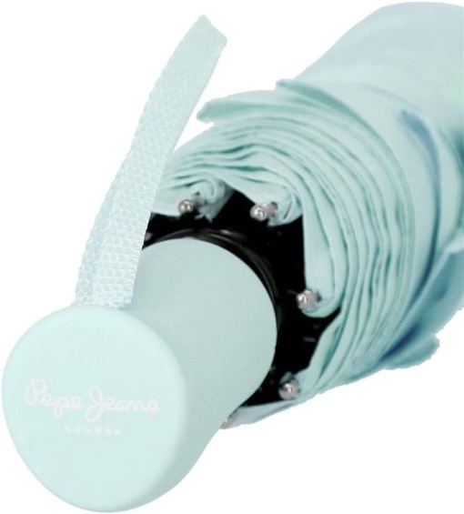 Guarda-chuva de Encolher Automático 27cm Pepe JEANS Macy azul claro