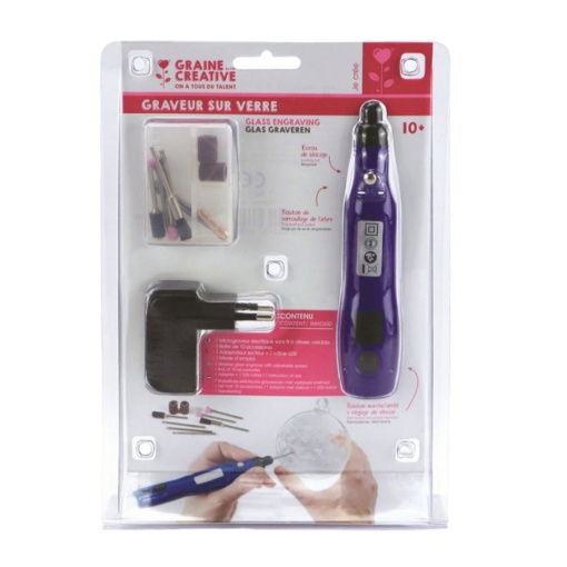 Kit Gravador de Vidro Graine CREATIVE