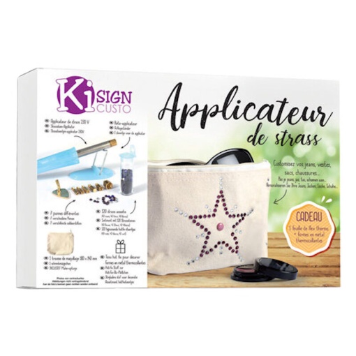 Kit Aplicador de Strass Kisign Custo