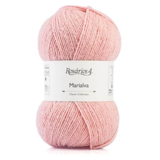 Fio de Tricot Rosários 4 Marialva 100g Rosa 53