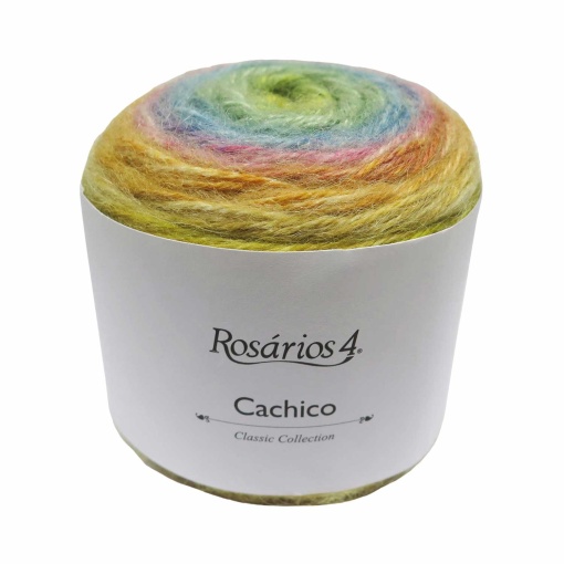 Fio de Tricot Rosários 4 Cachico 100g Rosa e Azul 04