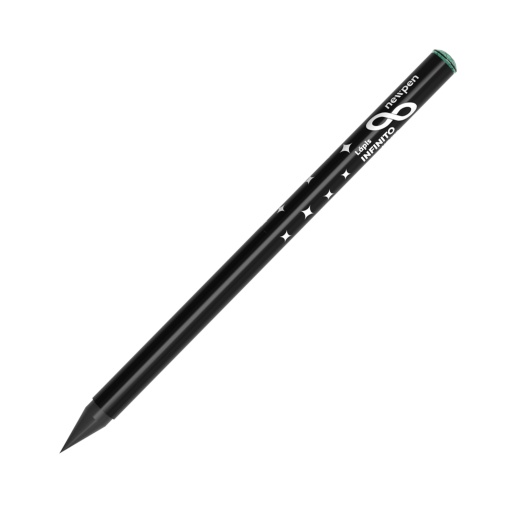 Lápis Infinito NEWPEN Diamante HB Nº 2 Preto com Verde