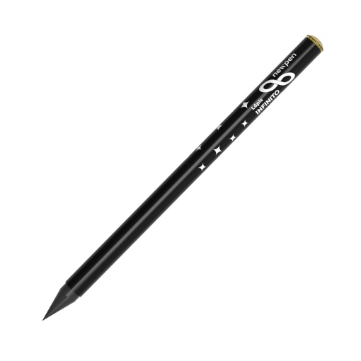 Lápis Infinito NEWPEN Diamante HB Nº 2 Preto com Amarelo