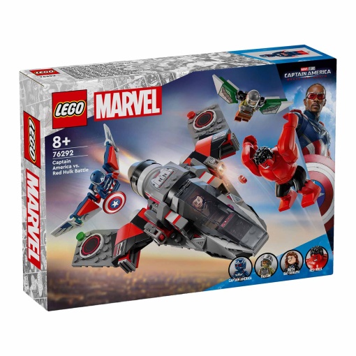 LEGO MARVEL Capitão América Contra Red Hulk 76292