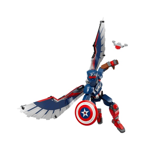 LEGO MARVEL Figura de Construção do Novo Capitão América 76296