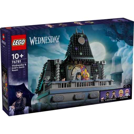 LEGO Wednesday Dormitório de Wednesday e Enid 76781