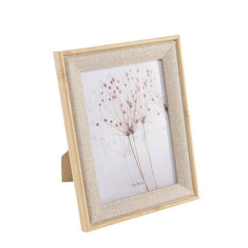 Moldura de madeira D'CASA 13x18cm natural 2597626