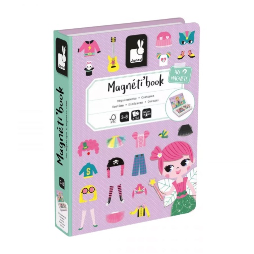 Magneti' Book Disfarces de Menina JANOD