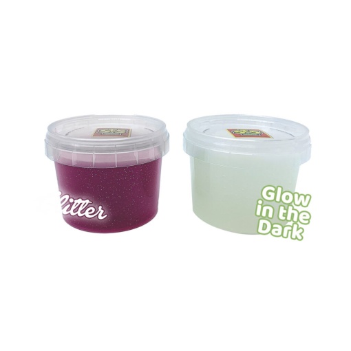 SLIME Glow In The Dark 2x120g SES CREATIVE