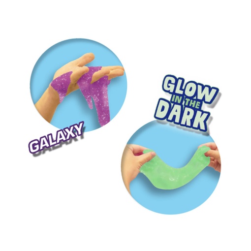 SLIME Glow In The Dark 2x120g SES CREATIVE