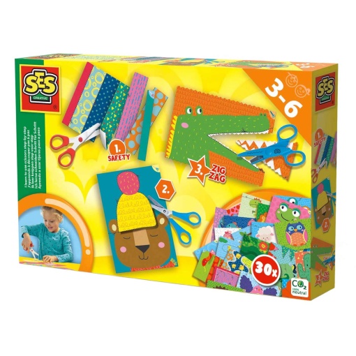 Aprendo a Usar a Tesoura Passo a Passo SES CREATIVE Hobby