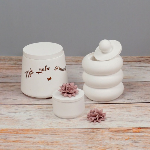 Molde de silicone para gesso caixa com tampa 10,5x8cm Hobby Fun