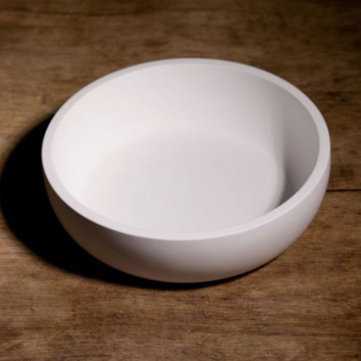 Molde de silicone para gesso taça 20,5x6cm Hobby Fun
