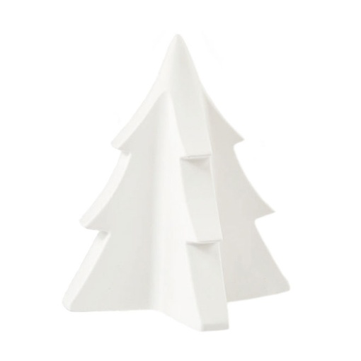 Molde de silicone para gesso árvore de Natal 9,6x9,6x11,6cm Hobby Fun