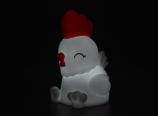 Luz de Presença Mini Galo Branco