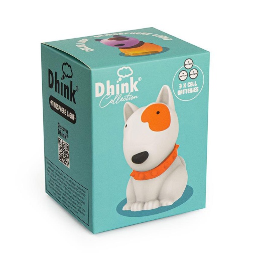 Luz de Presença Mini Cão Branco