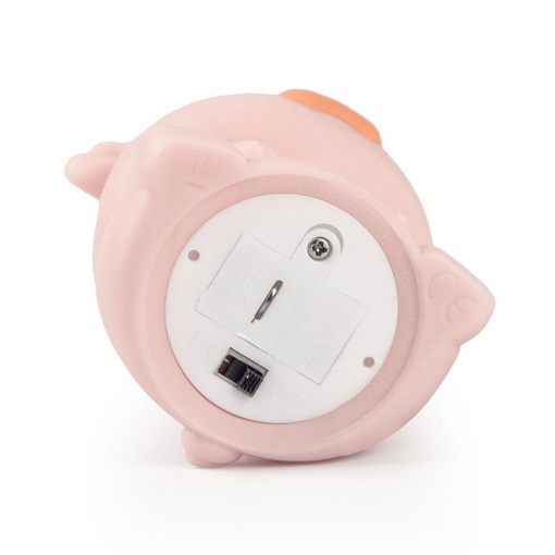 Luz de Presença Mini Porco Rosa